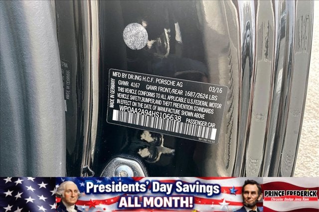 2017 Porsche 911 CAR