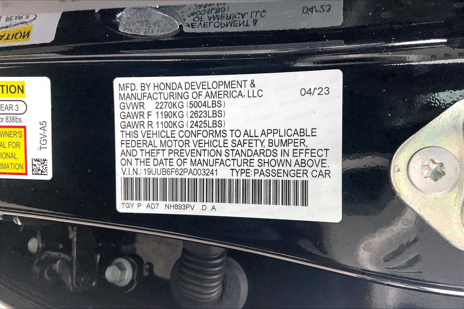 2023 Acura TLX w/Advance Package