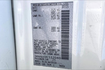 2023 Nissan Maxima SV