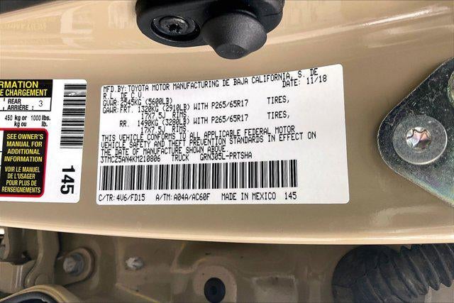 2019 Toyota Tacoma 4WD TRD Sport