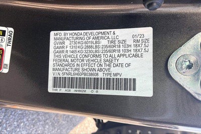 2023 Honda Odyssey EX-L