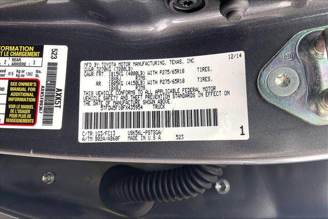 2015 Toyota Tundra SR5