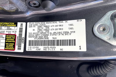 2024 Toyota Tundra SR5