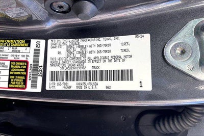 2024 Toyota Tundra SR5