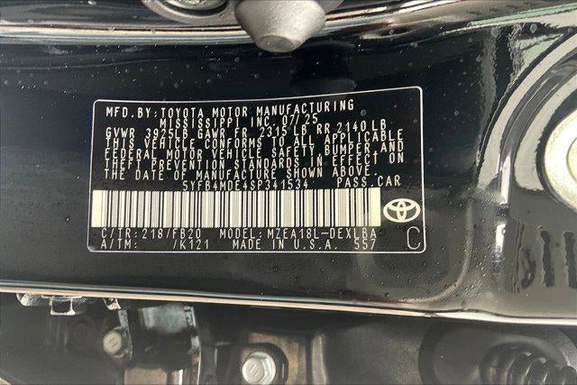 2025 Toyota Corolla LE