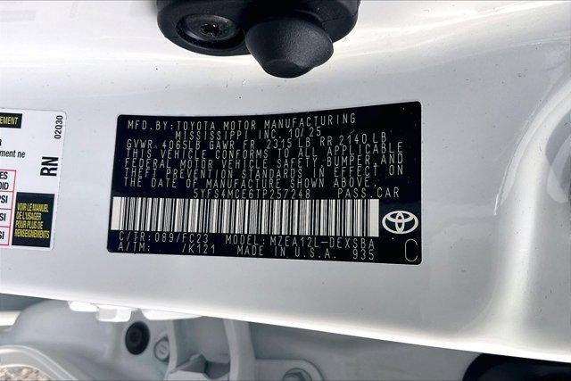 2026 Toyota Corolla SE