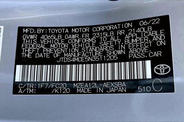 2022 Toyota Corolla SE