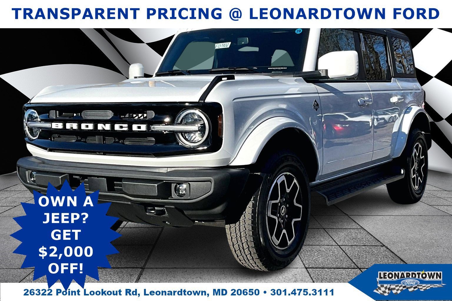 2025 Ford Bronco Outer Banks