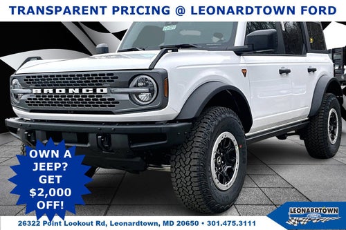 2025 Ford Bronco Badlands