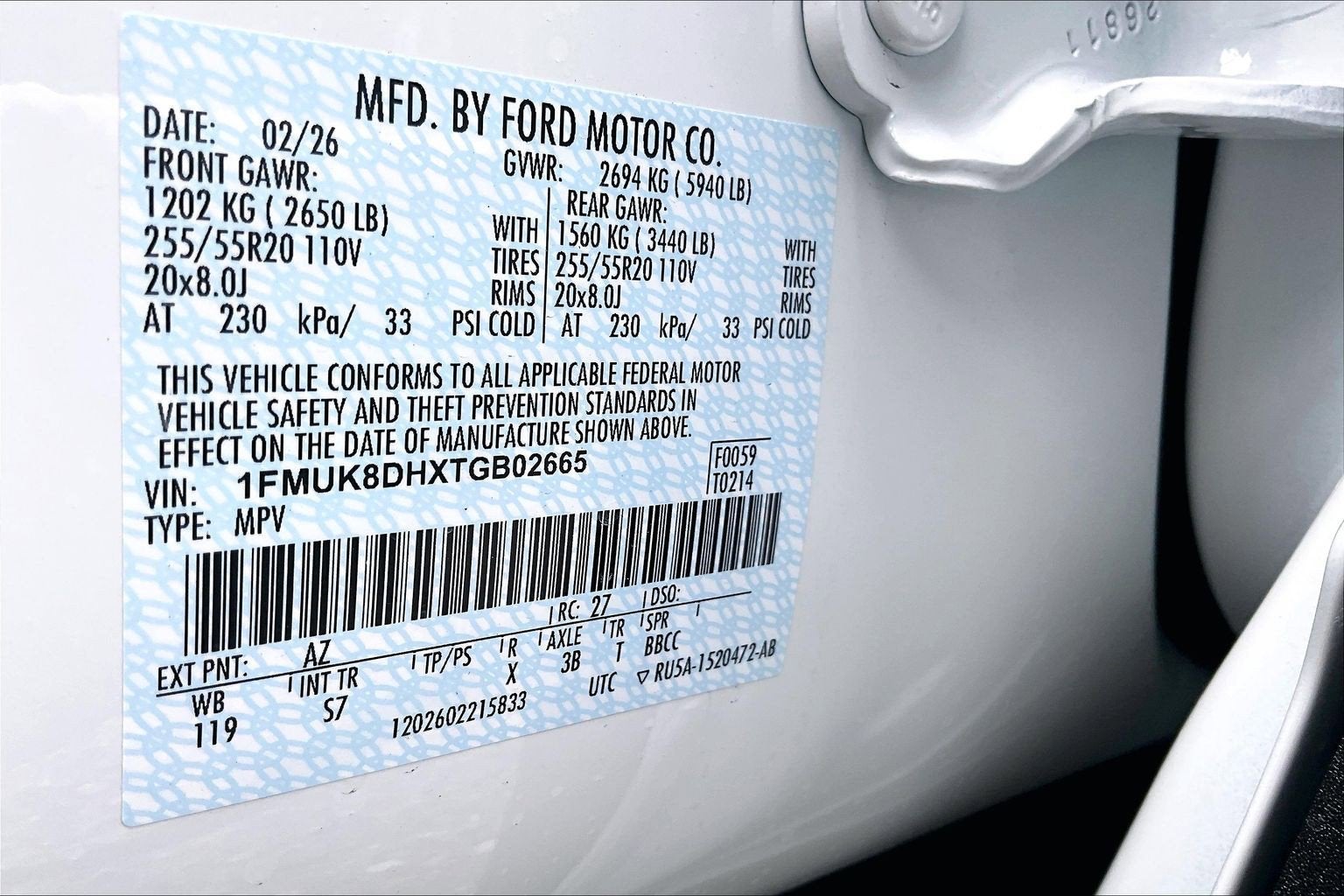 2026 Ford Explorer Active w/200A Pkg