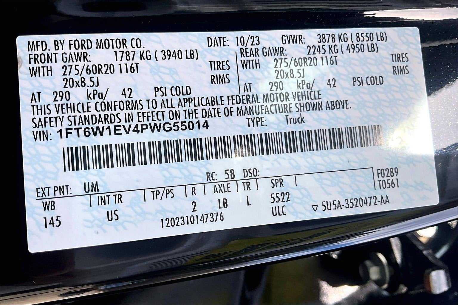 2023 Ford F-150 Lightning XLT LONG RANGE HIGH PACKAGE