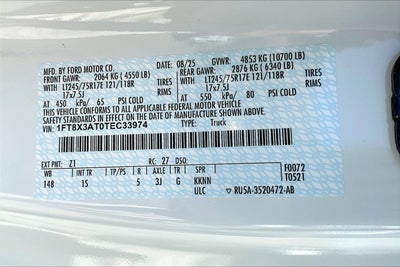 2026 Ford Super Duty F-350 SRW XL