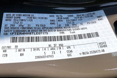 2026 Ford Ranger XLT