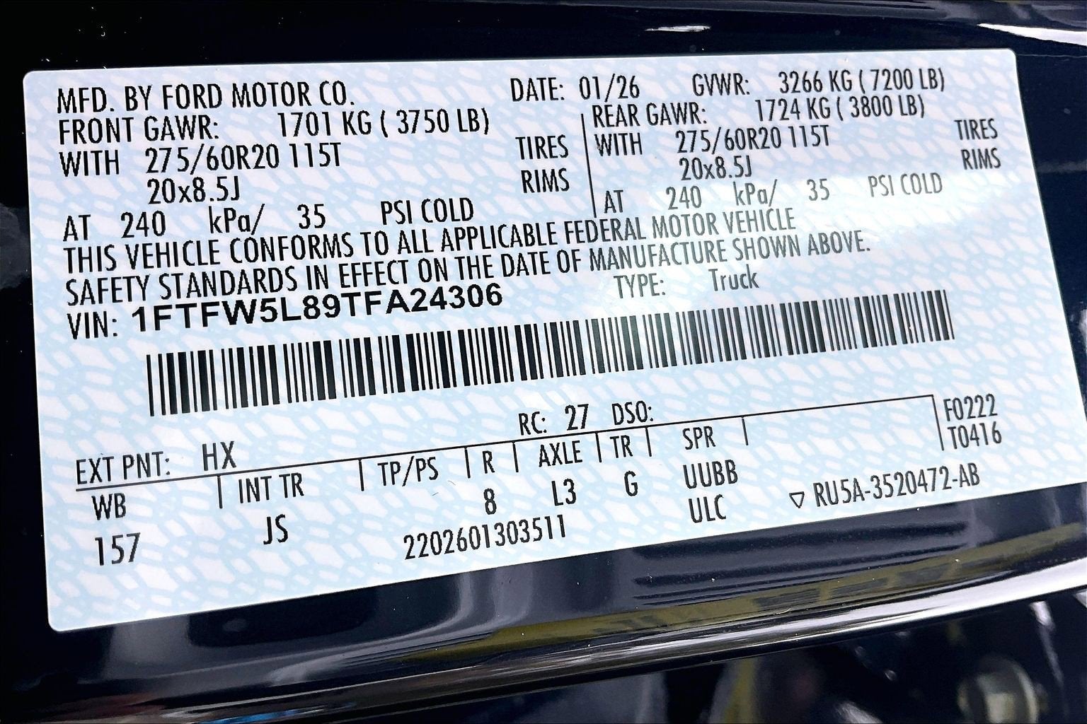 2026 Ford F-150 LARIAT