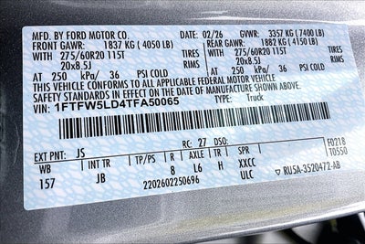 2026 Ford F-150 LARIAT