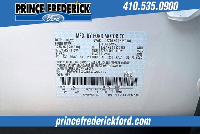 2025 Ford Explorer ST