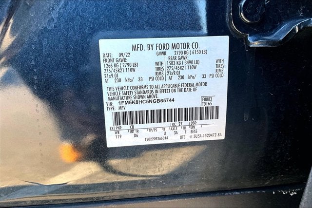 2022 Ford Explorer Platinum