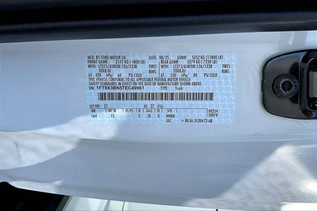 2026 Ford Super Duty F-350 SRW 4WD