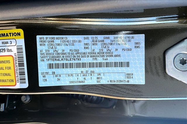 2025 Ford Ranger Raptor