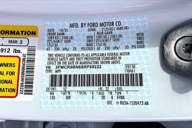 2025 Ford Bronco Sport Big Bend