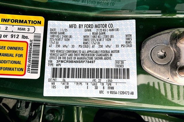 2025 Ford Bronco Sport Big Bend