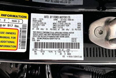 2025 Ford Bronco Sport Badlands