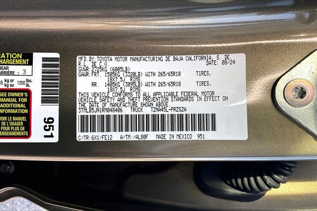 2024 Toyota Tacoma 4WD Base