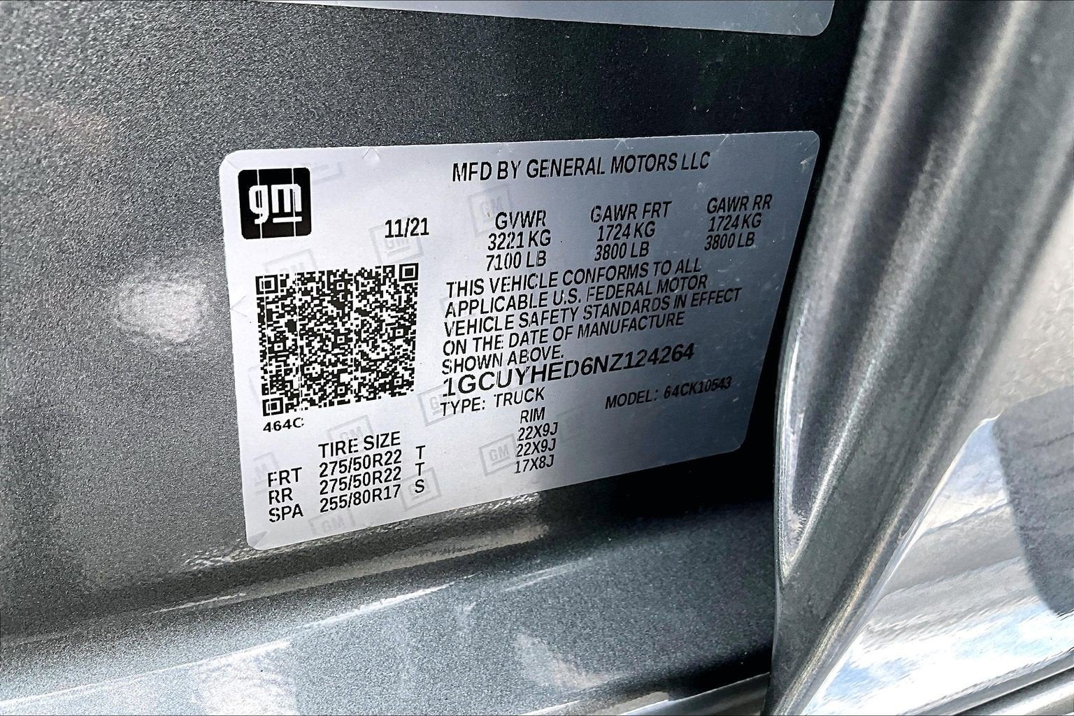 2022 Chevrolet Silverado 1500 LTD High Country