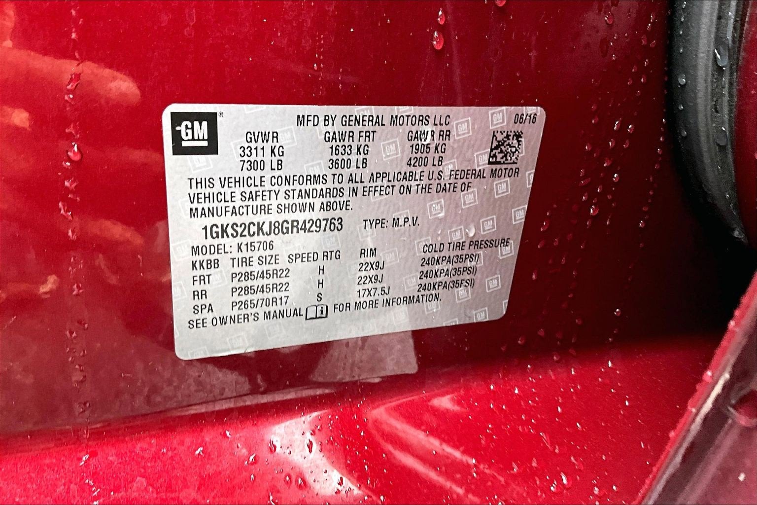 2016 GMC Yukon Denali