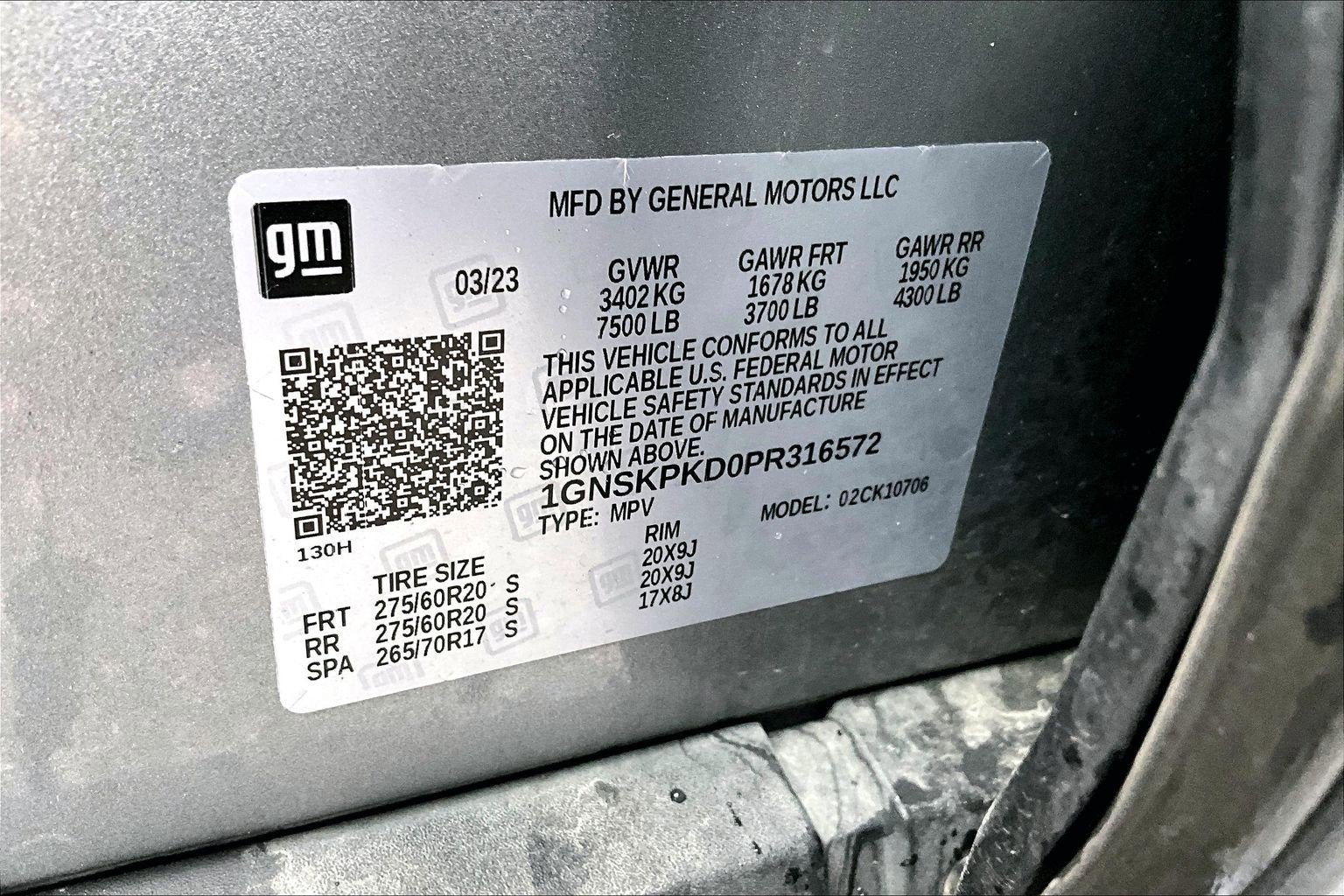 2023 Chevrolet Tahoe Z71