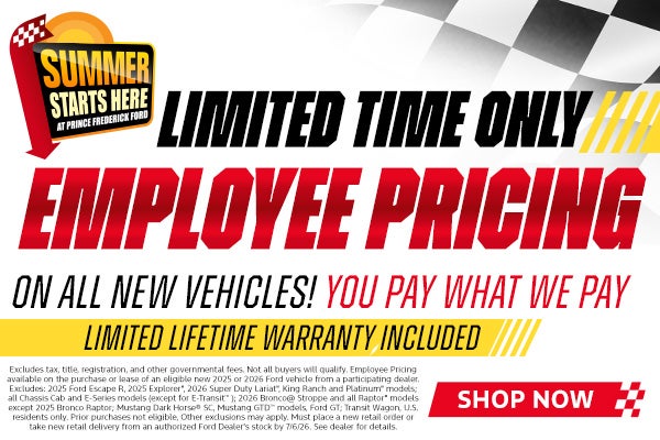 Employee Pricing