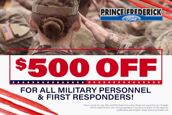 Military & First Responder Program