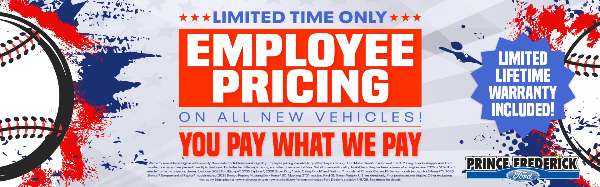 Employee Pricing