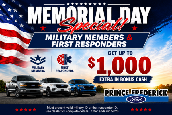 Military/First Responder MD Bonus